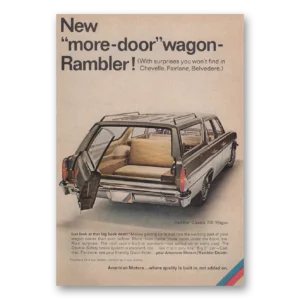1966 AMC Rambler Print Ad | More Door