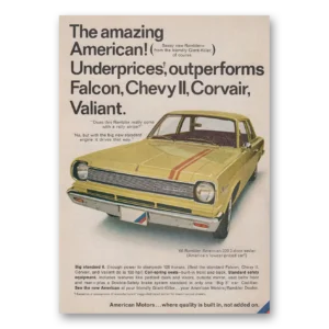 1966 AMC Rambler Print Ad | Amazing American