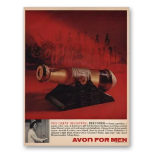 1966 Avon Print Ad | Decanter Defender