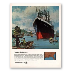 1966 Avondale Shipyards Print Ad | Yankee