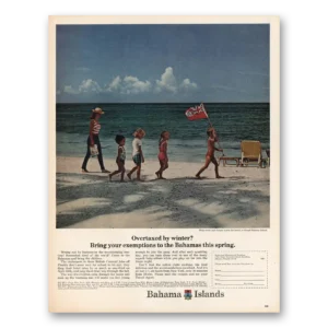 1966 Bahamas Print Ad | Overtaxed