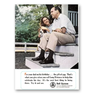 1966 Bell Telephone Print Ad | For Your Dad
