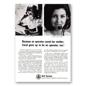 1966 Bell Telephone Print Ad | Operator Saved