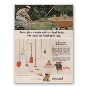 1966 Bissell Garden Tools Print Ad | Garden Line
