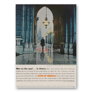 1966 Bank of America Print Ad | Vienna