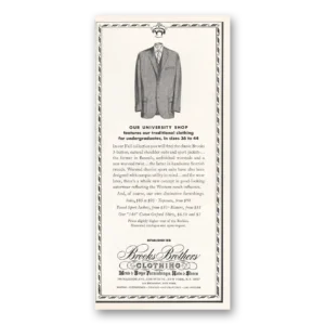 1966 Brooks Brothers Print Ad | University Shop