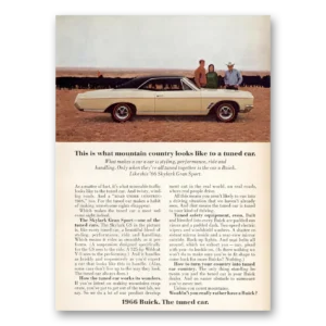 1966 Buick Skylark Print Ad | Mountain Country