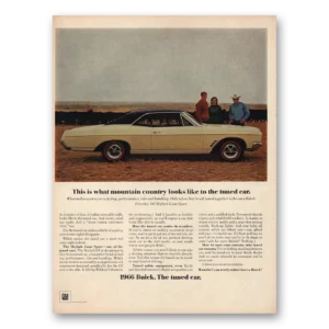 1966 Buick Skylark Print Ad | Mountain Country