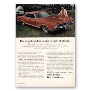 1966 Buick Wildcat Print Ad | Tuned Car