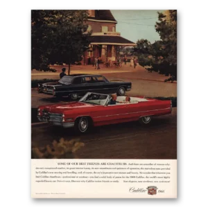 1966 Cadillac Print Ad | Chauffeurs