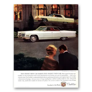 1966 Cadillac Print Ad | Used Car