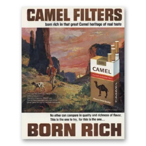 1966 Camel Cigarettes Print Ad | Born Rich