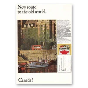 1966 Canada Print Ad | Old World