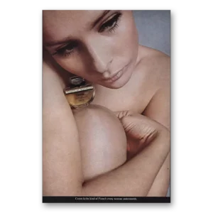 1966 Caron Perfume Print Ad | Kind Of French Every Woman Understands