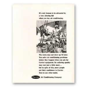 1966 Carrier Air Conditioning Print Ad | Only Human