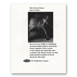 1966 Carrier Air Conditioning Print Ad | Carrier