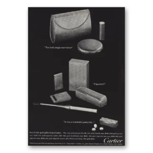 1966 Cartier Print Ad | You Look Simply Marvelous