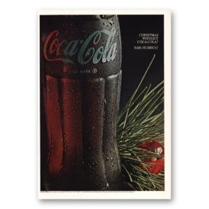1966 Coca Cola Print Ad | Bah Humbug
