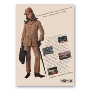 1966 Chevrolet Corvair Print Ad | Individualist