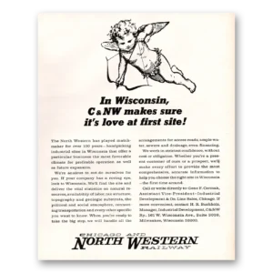 1966 Chicago and North Western Railway Print Ad | Wisconsin Love