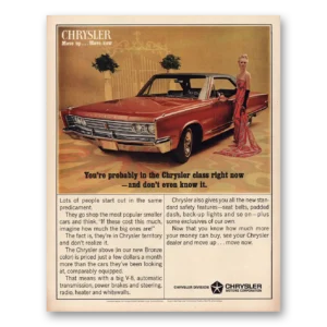 1966 Chrysler Print Ad | Right Now