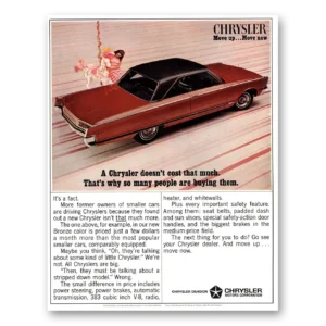 1966 Chrysler Print Ad | Cost That Much
