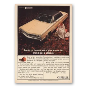 1965 Chrysler Newport Print Ad | Fairy Godmother