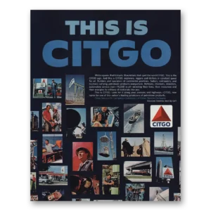 1966 Citgo Print Ad | Red Trimark