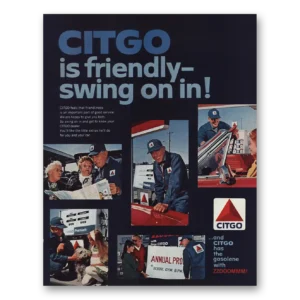 1966 Citgo Print Ad | Friendly Swing