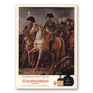 1966 Courvoisier Print Ad | Bataille