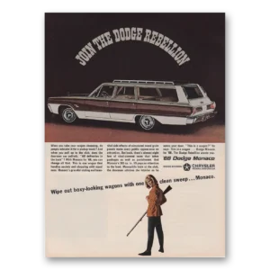 1966 Dodge Monaco Print Ad | Dodge Revolution