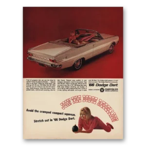 1966 Dodge Dart Print Ad | Dodge Rebellion