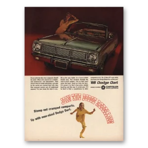 1966 Dodge Dart Print Ad | Stamp Out