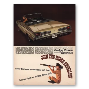 1966 Dodge Polara Print Ad | Lower Boom