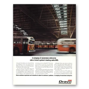 1966 Dravo Print Ad | Heating Costs
