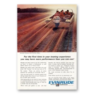 1966 Evinrude Print Ad | Boating