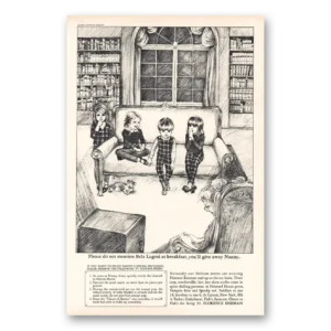 1966 Florence Eiseman Print Ad | Bela Lugosi