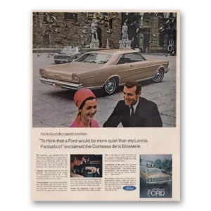 1966 Ford XL Print Ad | Quiet Man