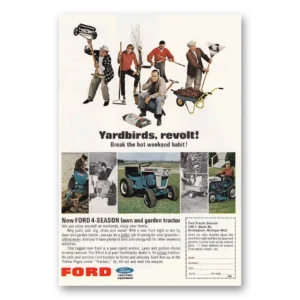 1966 Ford Tractors Print Ad | Yardbirds Revolt