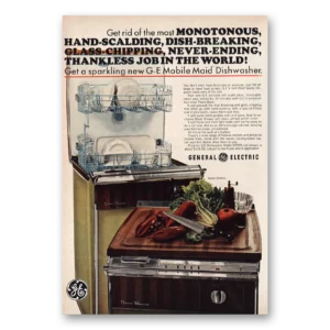 1966 General Electric Print Ad | Monotononous