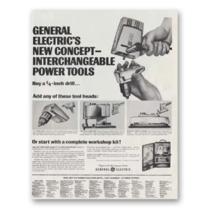 1966 General Electric Print Ad | Ge Interchangeable