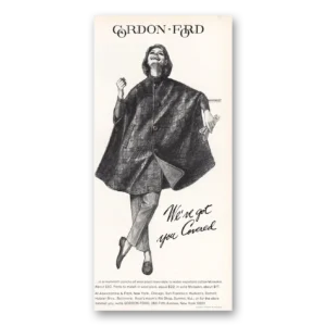 1966 Gordon Ford Print Ad | We've Got You Covered