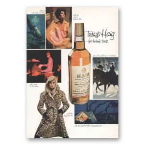 1966 Haig & Haig Print Ad | Underwater World
