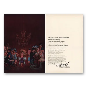 1966 Hanes Print Ad | It Rained On Your Wig