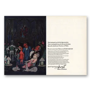 1966 Hanes Print Ad | My Husband Is Up For This Big Promotion