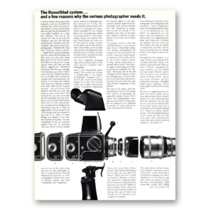 1966 Hasselblad Print Ad | Photographers