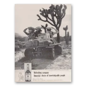 1966 Imperial Whiskey Print Ad | San Gabriel