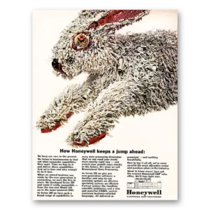 1966 Honeywell Electronic Data Processing Print Ad | Jump Ahead