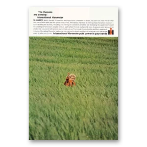 1966 International Trucks Print Ad | Humans Coming