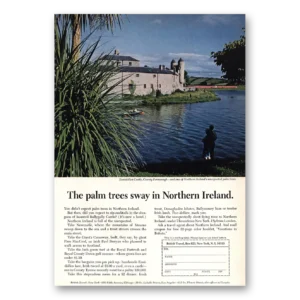 1966 Ireland Print Ad | Palm Trees Sway Northern Ireland